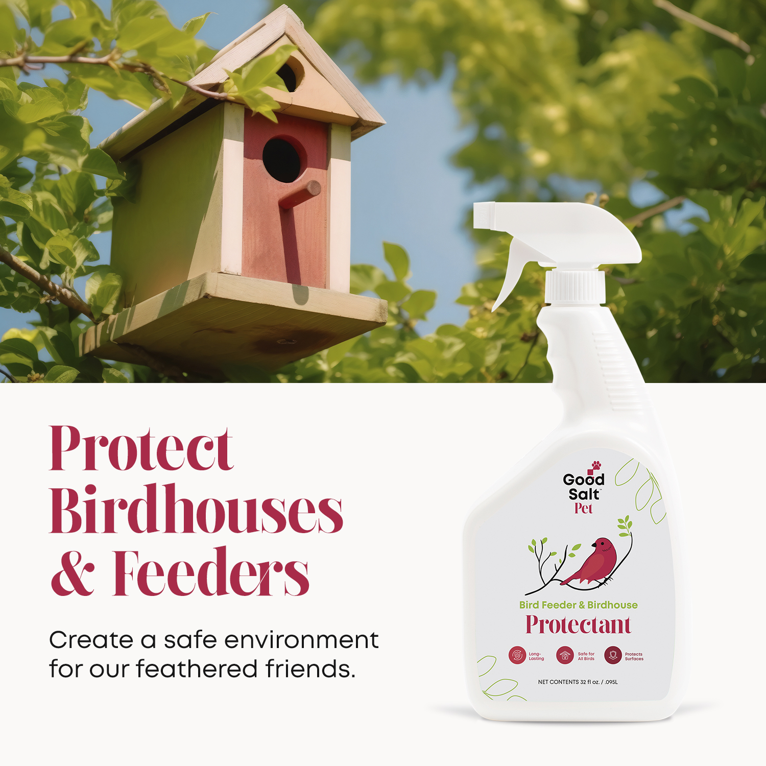 Bird Feeder and Birdhouse Protectant - Image 2